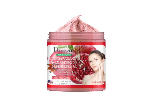 400g Facial And Body Exfoliator Face Scrub Natural Organic Peeling Exfoliating Moisturizer Body Exfoliante Beauty Cream