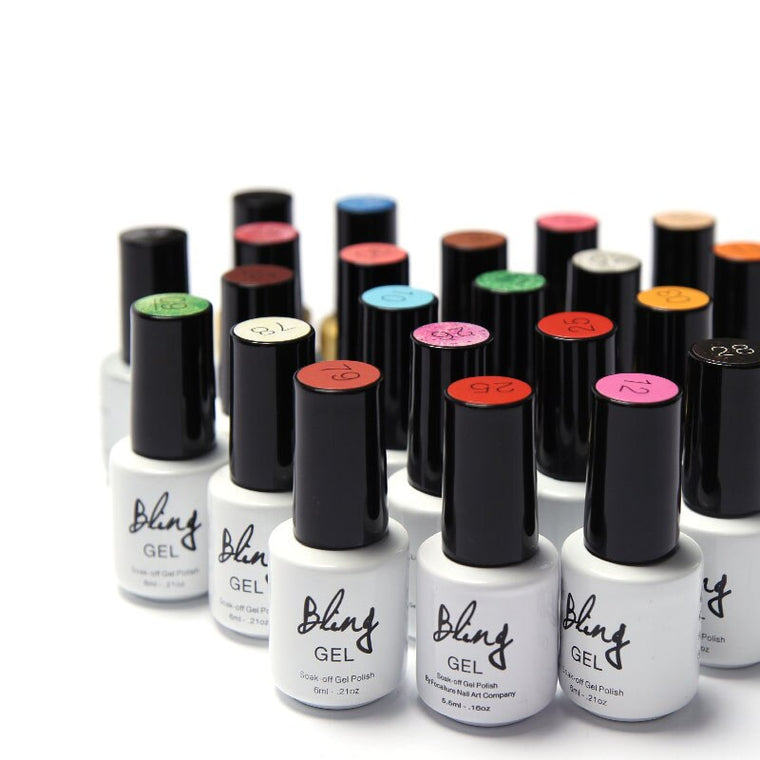 Original Focallure Bling Gel Polish LED UV Gel Nail Polish 80colors cosmetic Nail Gel Polish Perfect effect Gel Lacquer(1-30)