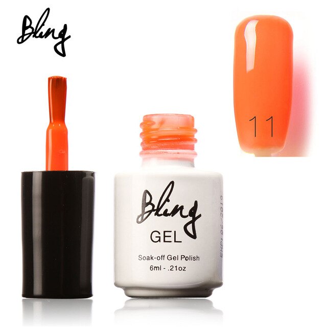Original Focallure Bling Gel Polish LED UV Gel Nail Polish 80colors cosmetic Nail Gel Polish Perfect effect Gel Lacquer(1-30)