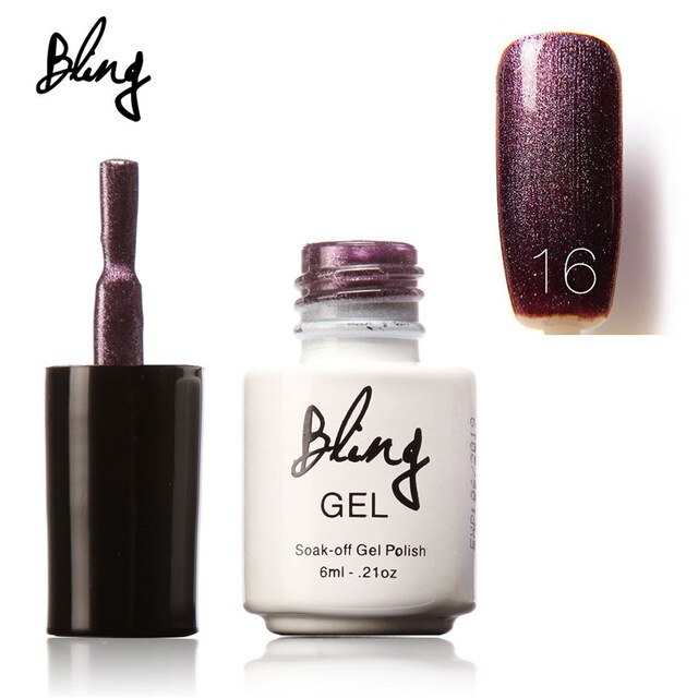 Original Focallure Bling Gel Polish LED UV Gel Nail Polish 80colors cosmetic Nail Gel Polish Perfect effect Gel Lacquer(1-30)
