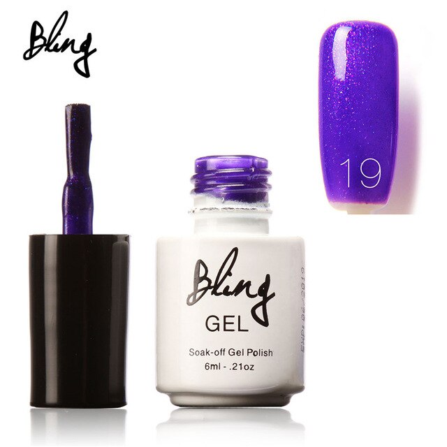 Original Focallure Bling Gel Polish LED UV Gel Nail Polish 80colors cosmetic Nail Gel Polish Perfect effect Gel Lacquer(1-30)