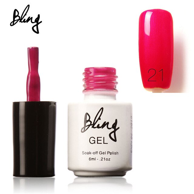 Original Focallure Bling Gel Polish LED UV Gel Nail Polish 80colors cosmetic Nail Gel Polish Perfect effect Gel Lacquer(1-30)