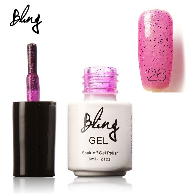 Original Focallure Bling Gel Polish LED UV Gel Nail Polish 80colors cosmetic Nail Gel Polish Perfect effect Gel Lacquer(1-30)