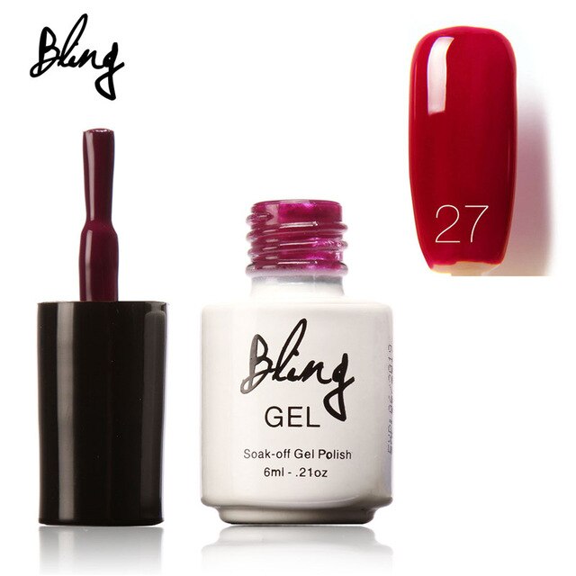 Original Focallure Bling Gel Polish LED UV Gel Nail Polish 80colors cosmetic Nail Gel Polish Perfect effect Gel Lacquer(1-30)