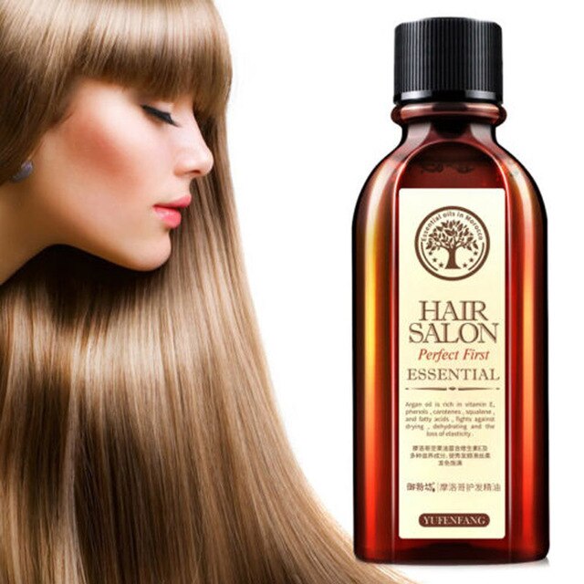 60ml Morocco Argan Oil Haircare Natural Organic Hair Care Scalp Essential Oils Repairing Dry Damage Hair Treatment