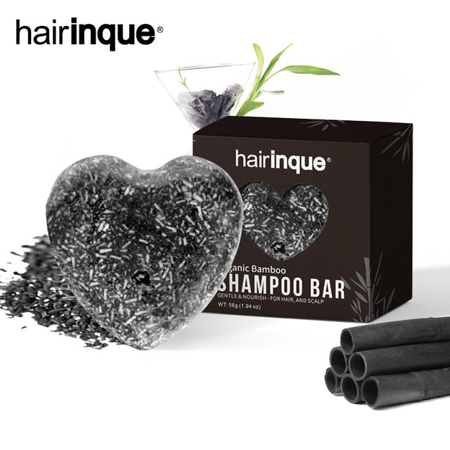 HAIRINQUE Ginger Hair Shampoo Bar Organic Pure Natural Soap Dry Shampoo Oil Soap-control Anti-Dandruff Off Conditioner Soap Hair
