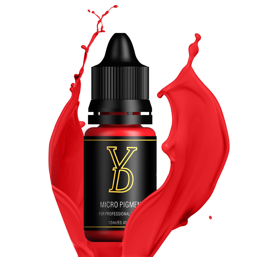 36 Colors Organic Liquid Semi Permanent Makeup Pigment For Lips