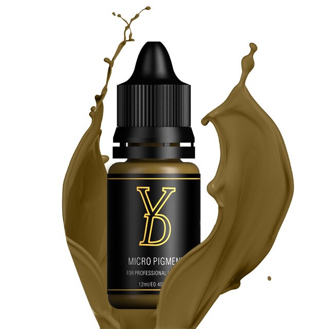 36 Colors Organic Liquid Semi Permanent Makeup Pigment For Lips