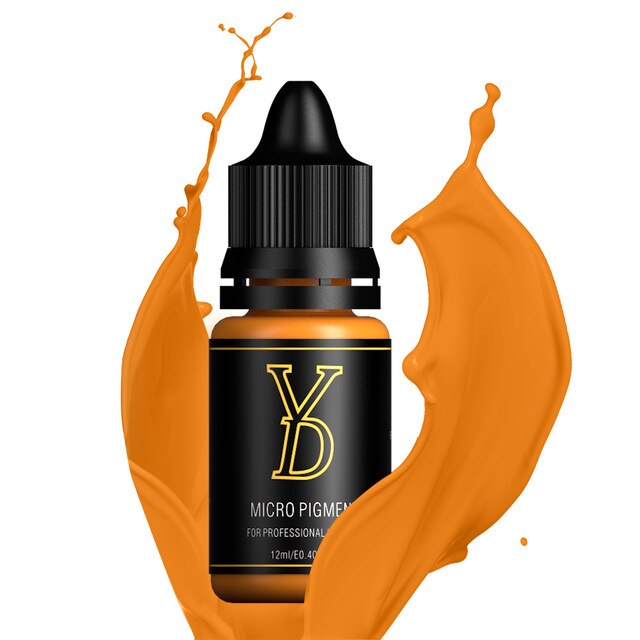 36 Colors Organic Liquid Semi Permanent Makeup Pigment For Lips