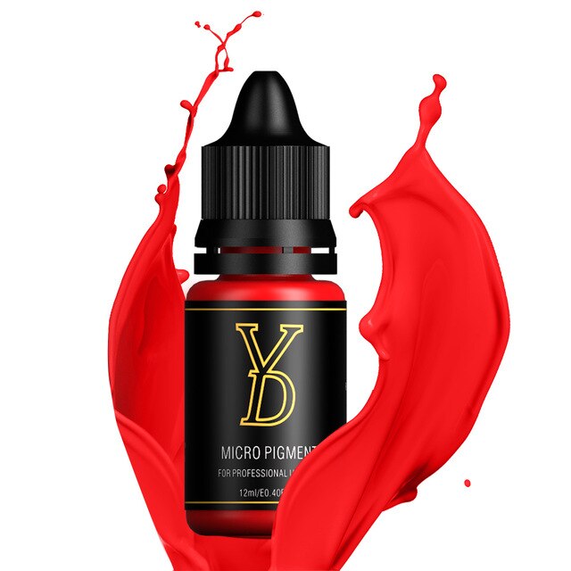 36 Colors Organic Liquid Semi Permanent Makeup Pigment For Lips