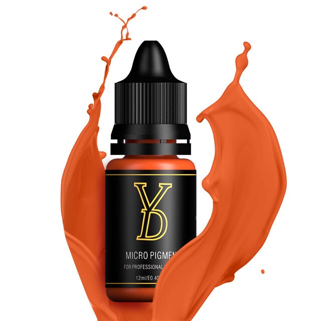 36 Colors Organic Liquid Semi Permanent Makeup Pigment For Lips
