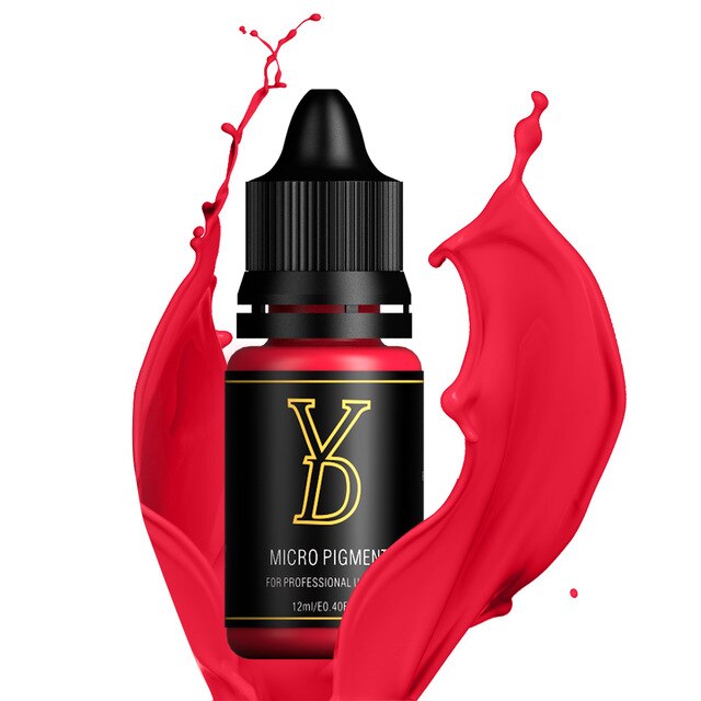 36 Colors Organic Liquid Semi Permanent Makeup Pigment For Lips