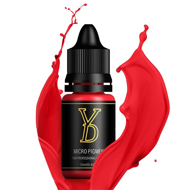 36 Colors Organic Liquid Semi Permanent Makeup Pigment For Lips