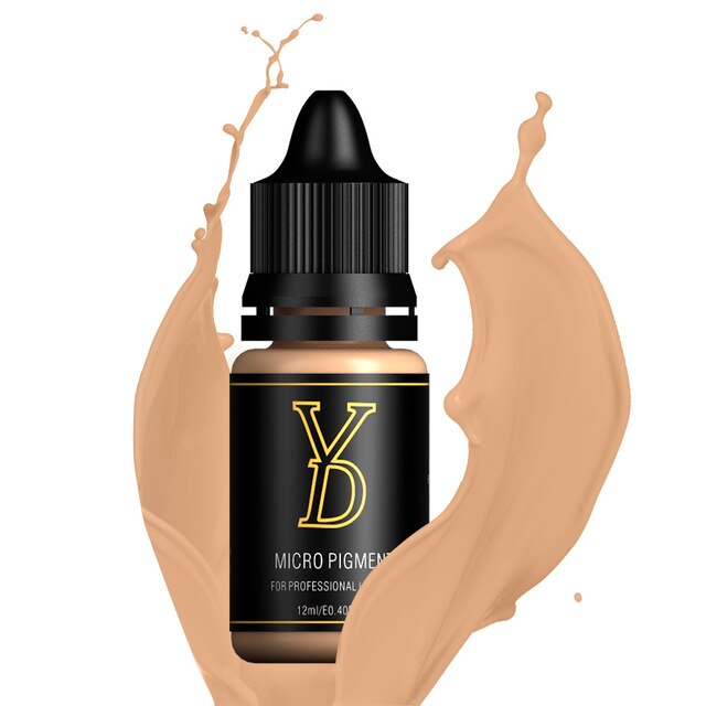 36 Colors Organic Liquid Semi Permanent Makeup Pigment For Lips