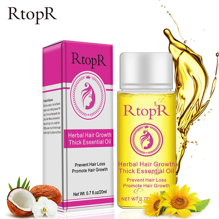 20ml Scalp Care Herbal Moisturising Smoothen Treatment Growth Organic Natural Extract Effective Hair Essential Oil Nourish