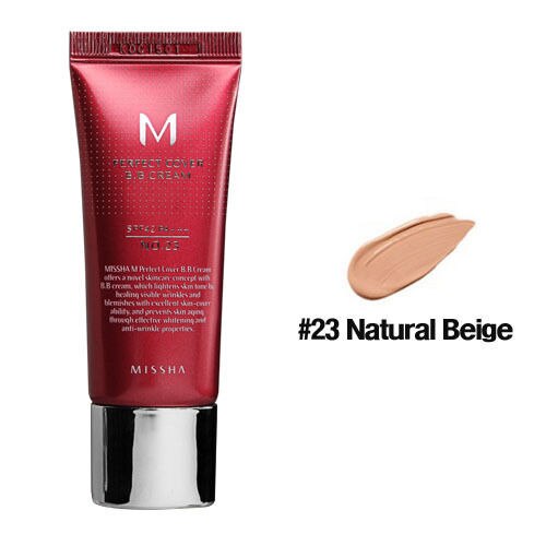 MISSHA Perfect Cover BB Cream SPF42 BB CC Creams #21 And #23 Oil-control 20ml Whitening With Original Package Korean Cosmetics